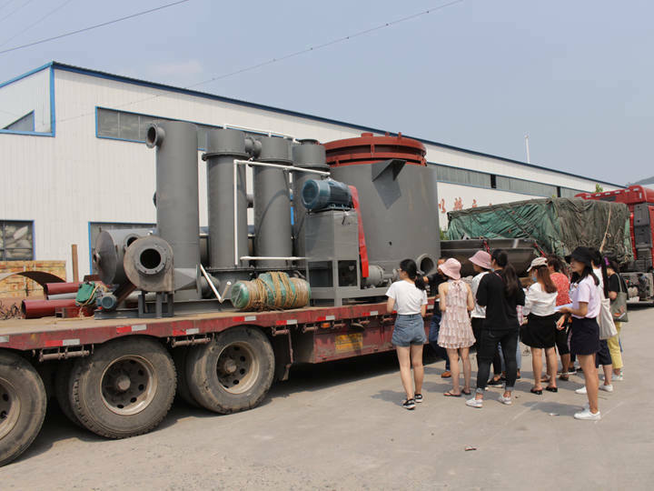 Many Indonesian Users Choose Coconut Shell Carbonization Furnace
