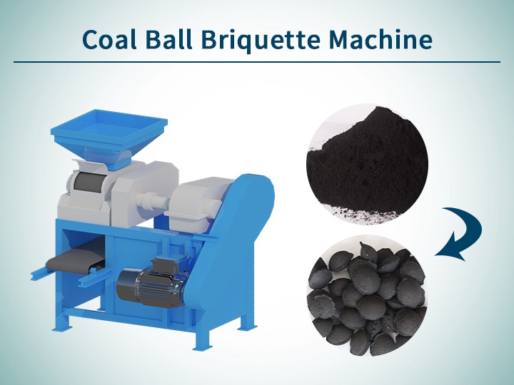 Coal Ball Briquette Machine | Bbq Coal Press Machine