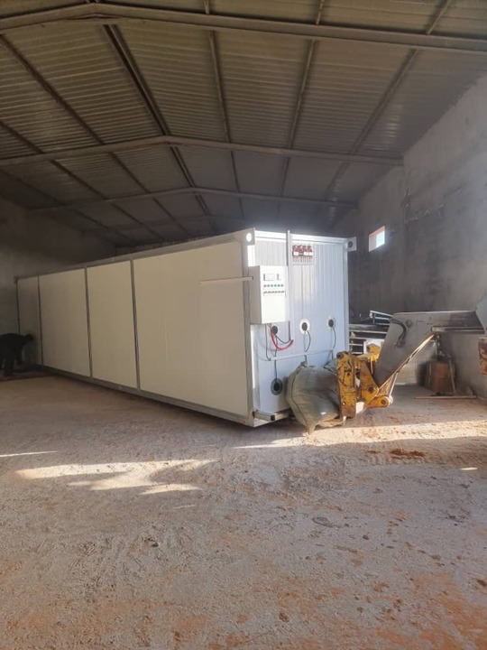 Instalación de secadora de carbón en Marruecos