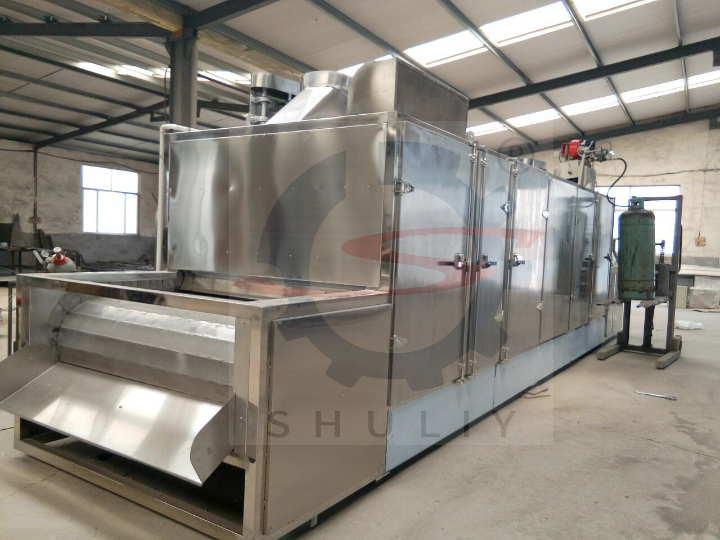 Continuous Charcoal Dryer Machine