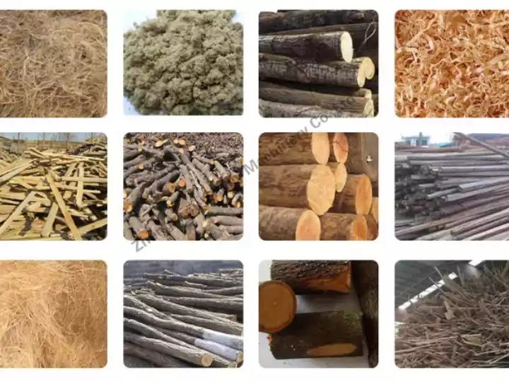 Application de la machine de fabrication de granulés de biomasse