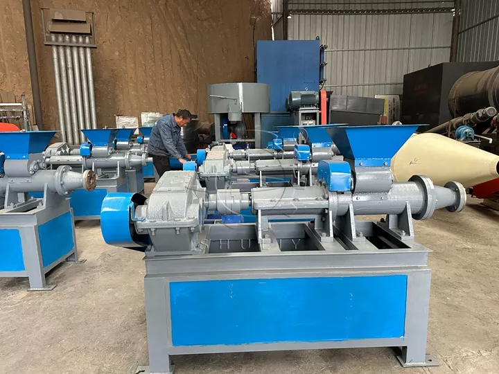 20 Sets Of Biomass Charcoal Briquette Machines Shipped To Indonesia